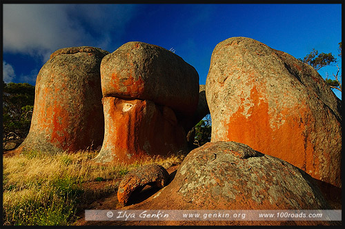 Стога Мерфи, Murphys Haystacks, Полуостров Эйр, Eyre Peninsula, Южная Australia, South Australia, Австралия, Australia