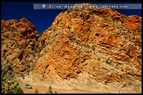 Ущелье Брачина, Brachina Gorge, Северная цепь гор Флиндерс, Northern Flinders Ranges, Аутбек, Аутбэк, Outback, Южная Australia, South Australia, Австралия, Australia