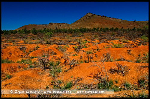 Великая Китайсая Стена, The Great Wall Of China, Северная цепь гор Флиндерс, Northern Flinders Ranges, Аутбек, Аутбэк, Outback, Южная Australia, South Australia, Австралия, Australia