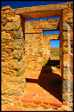 Kanyaka Station Homestead Ruins, Северная цепь гор Флиндерс, Northern Flinders Ranges, Аутбек, Аутбэк, Outback, Южная Australia, South Australia, Австралия, Australia