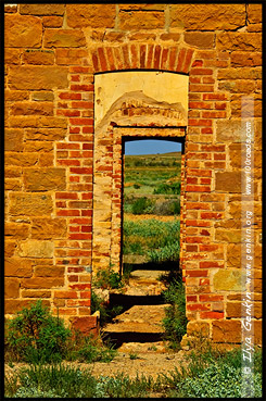 Kanyaka Station Homestead Ruins, Северная цепь гор Флиндерс, Northern Flinders Ranges, Аутбек, Аутбэк, Outback, Южная Australia, South Australia, Австралия, Australia