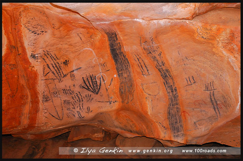 Пещера Йорамбулла, Yourambulla Caves, Северная цепь гор Флиндерс, Northern Flinders Ranges, Аутбек, Аутбэк, Outback, Южная Australia, South Australia, Австралия, Australia