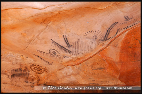 Пещера Йорамбулла, Yourambulla Caves, Северная цепь гор Флиндерс, Northern Flinders Ranges, Аутбек, Аутбэк, Outback, Южная Australia, South Australia, Австралия, Australia