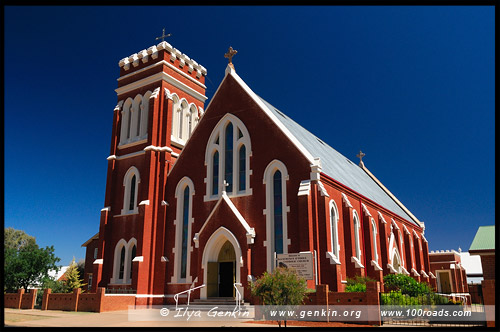 St Lawrence O Toole Catholic Church, Кобар, Cobar, Новый Южный Уэльс, New South Wales, NSW, Австралия, Australia