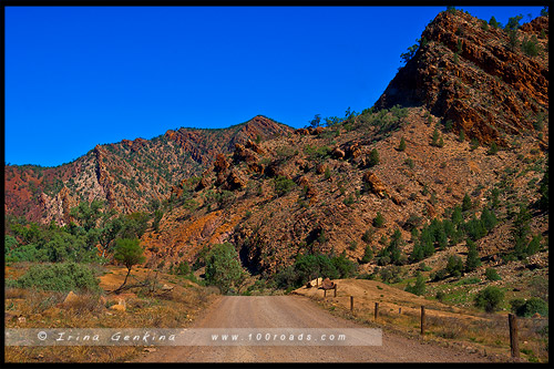 Национальный Парк Хребета Флиндес, Flinders Ranges NP, Северная цепь гор Флиндерс, Northern Flinders Ranges, Южная Австралия, South Australia, Австралия, Australia