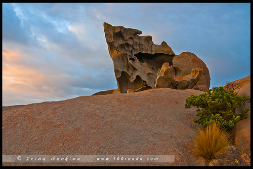 Выдающийся Скалы, Remarkable Rocks, Остров Кенгуру, Kangaroo Island, Южная Австралия, South Australia, Австралия, Australia