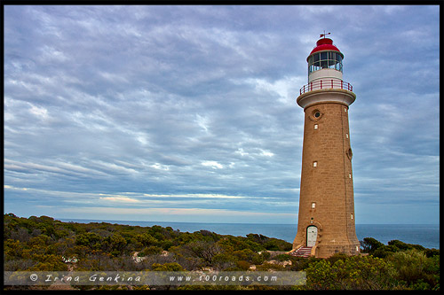 Маяк мыса Дю Куэдик, Capе du Couedic Lighthouse, Остров Кенгуру, Kangaroo Island, Южная Австралия, South Australia, Австралия, Australia