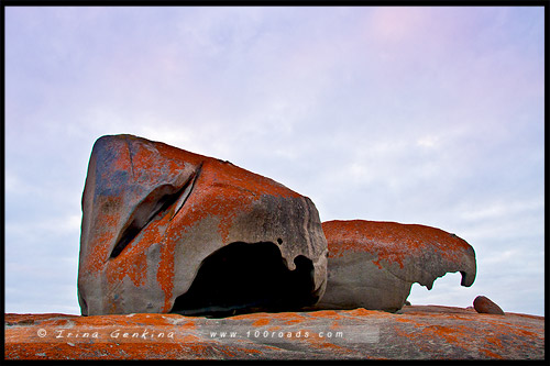 Выдающийся Скалы, Remarkable Rocks, Остров Кенгуру, Kangaroo Island, Южная Австралия, South Australia, Австралия, Australia