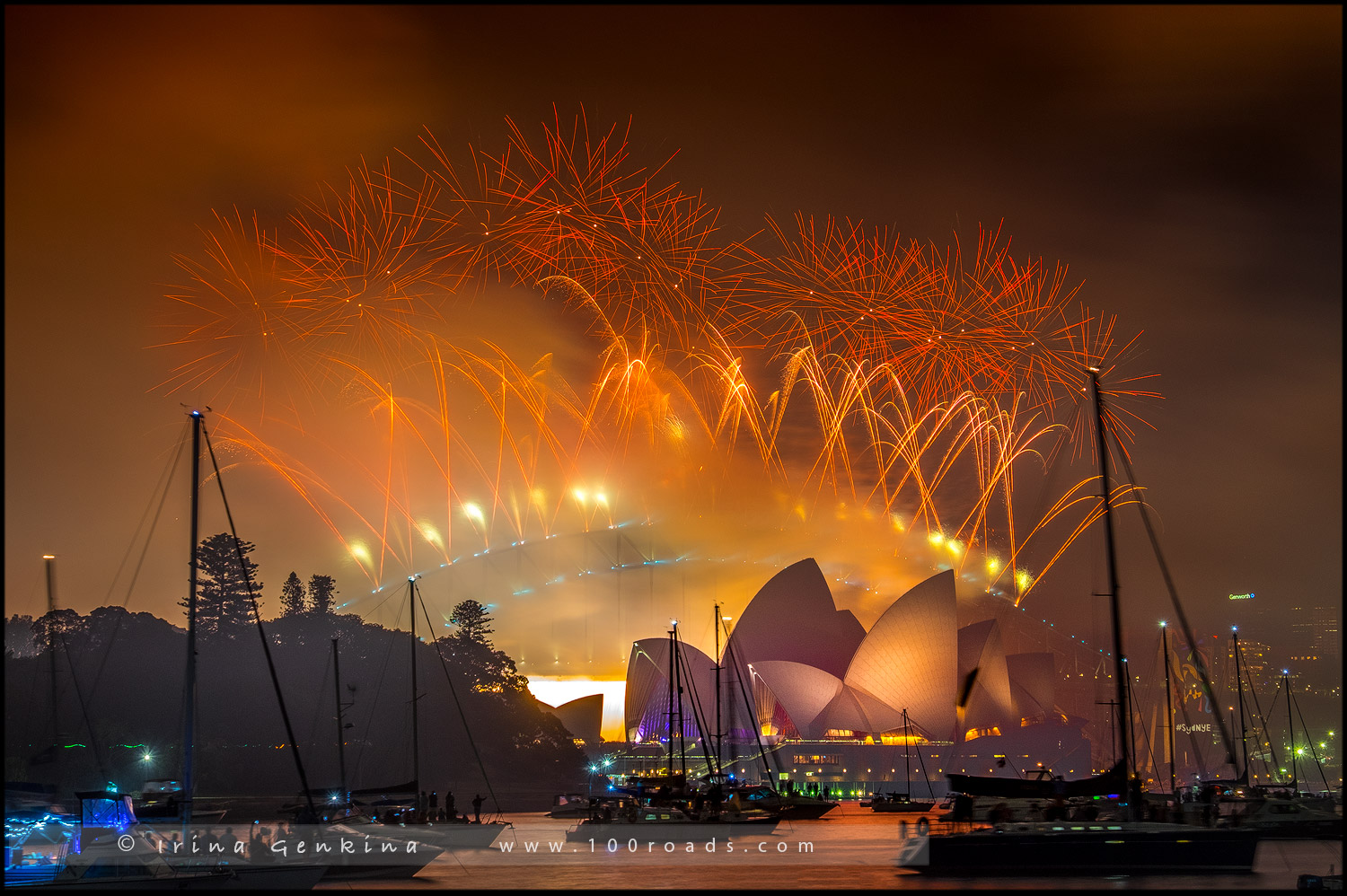 Новогодний салют, Сиднейский салют, Sydney Fireworks, New Year, Сидней, Sydney, Австралия, Australia