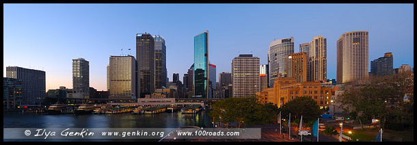 Круговая Набережная, Круглый Причал, Circular Quay, Район Рокс, Скалы, The Rocks, Сидней, Sydney, Австралия, Australia