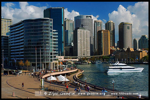 Круговая Набережная, Круговой Причал, Круглый Причал, Circular Quay, Сидней, Sydney, Австралия, Australia