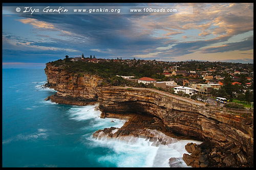 Провал, The Gap, Мыс Южная Голова, South Head, Вотсонс Бэй, Watsons Bay, Сидней, Sydney, Австралия, Australia