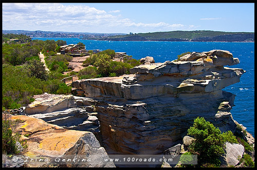 Лестница Иакова, Jacobs Ladder, Парк, Провал, The Gap, Мыс Южная Голова, South Head, Вотсонс Бэй, Watsons Bay, Сидней, Sydney, Австралия, Australia