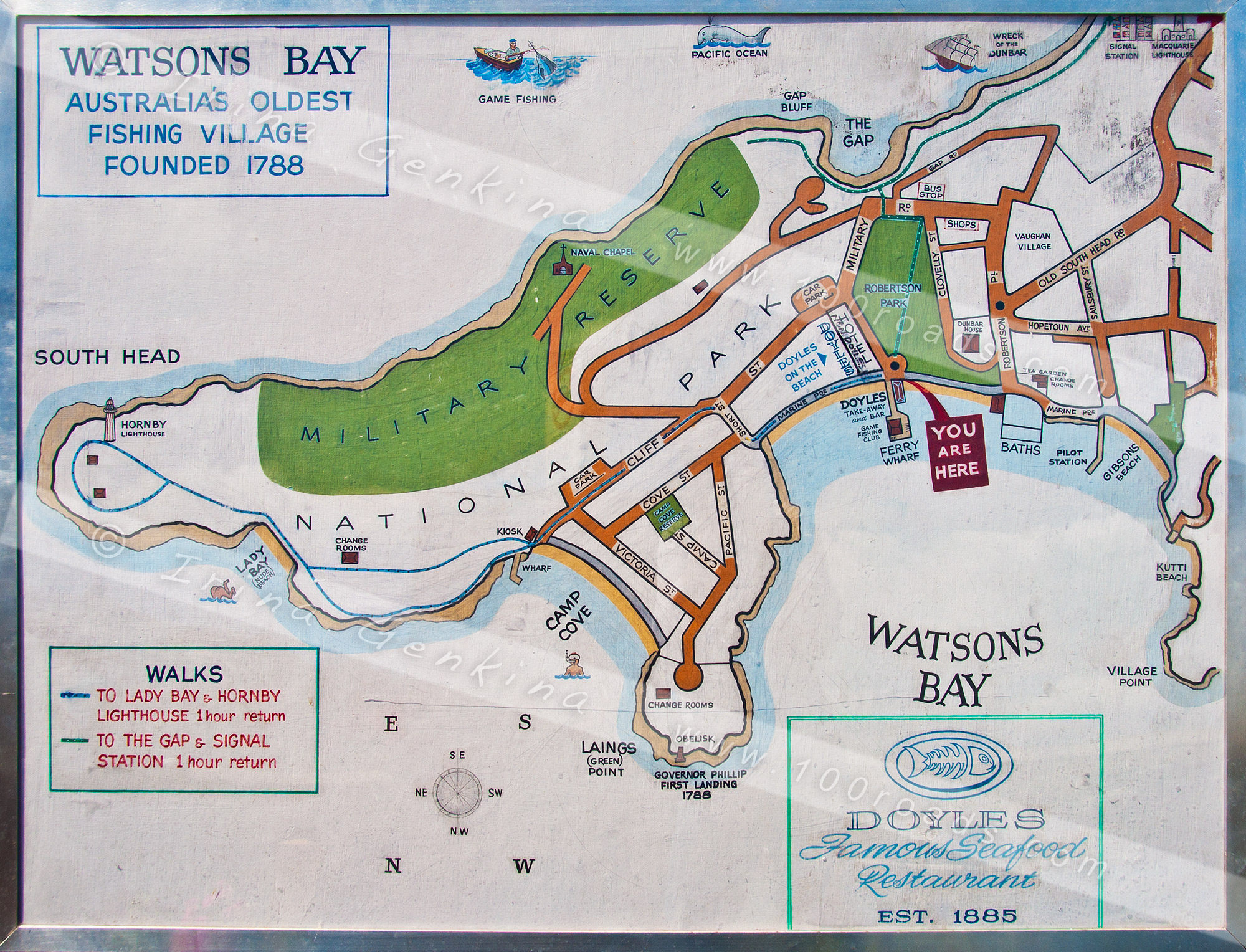 Вотсонс Бэй, Watsons Bay, South Head, Сидней, Sydney, Австралия, Australia