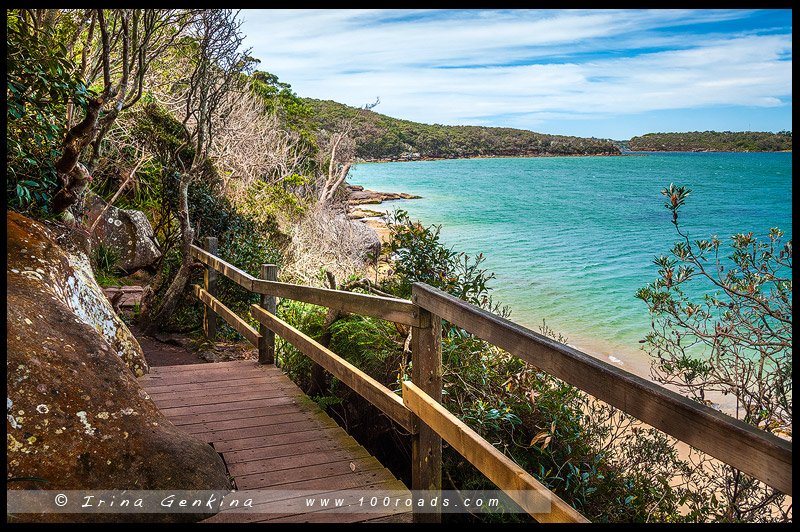 От Спит Бридж до Мэнли, Spit Bridge to Manly, Manly Scenic Walkway, MSW, Сидней, Sydney, Австралия, Australia