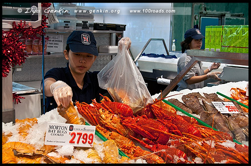 Сиднейский Рыбный Рынок, Sydney Fish Market, Пирмонт, Pyrmont, Сидней, Sydney, Австралия, Australia