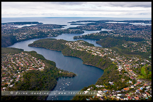 Полет над Сиднеем, Сидней, Sydney, Австралия, Australia