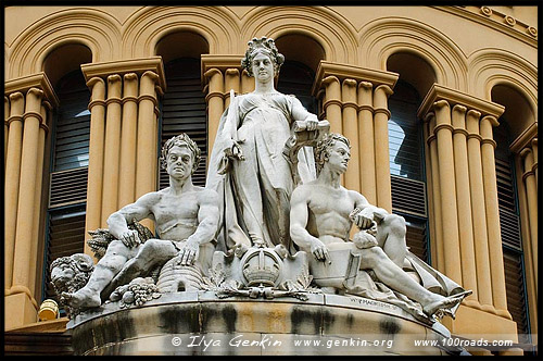 Здание Королевы Виктории, Queen Victoria Building, Сидней, Sydney, Австралия, Australia