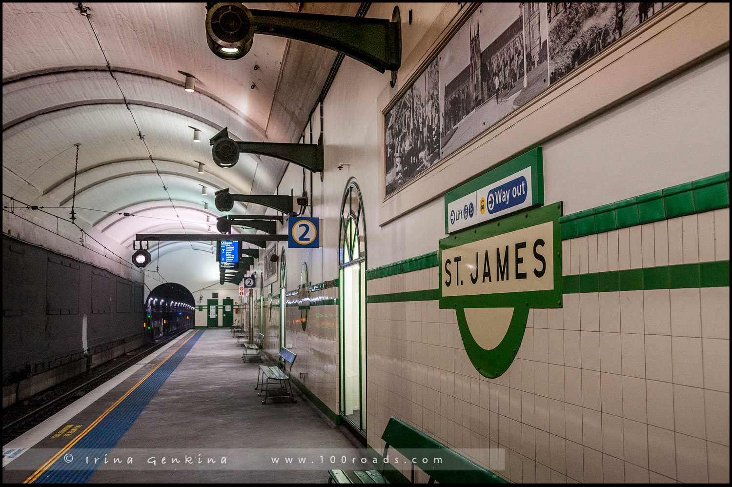 Прогулка, Станция Сент-Джеймс, St James station, Сидней, Sydney, Австралия, Australia