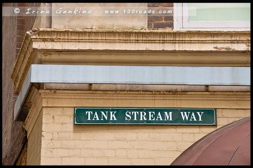 Прогулка, Баковый ручей, Tank Stream, Сидней, Sydney, Австралия, Australia