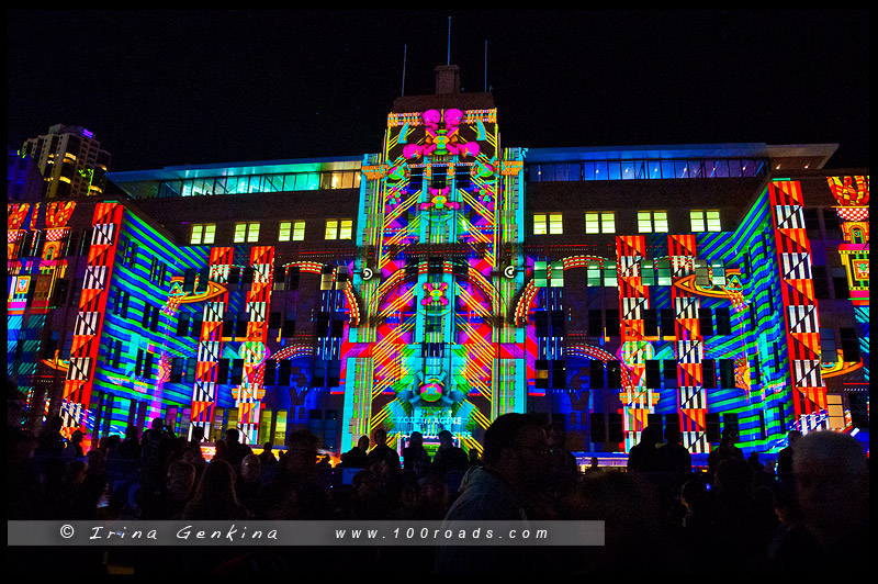 Яркий Сидней, Живой Сидней, Vivid Sydney, Сидней, Sydney, Австралия, Australia