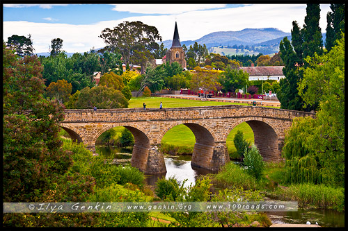 Ричмонд Бридж, Richmond Bridge, Ричмонд, Richmond, Тасмания, Tasmania, Австралия, Australia