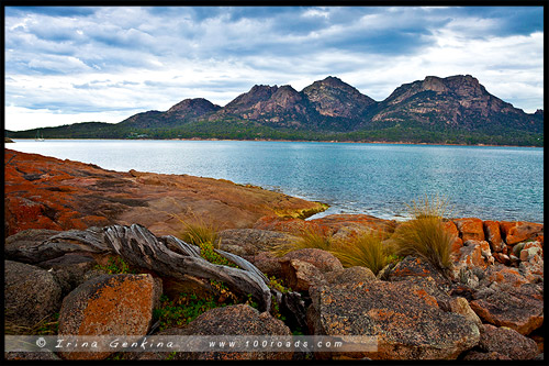 The Hazards, Залив Колс, Coles Bay, Тасмания, Tasmania, Австралия, Australia