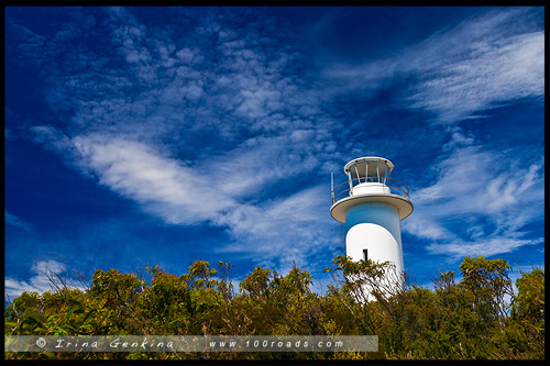 Маяк мыса Турвиль, The Cape Tourville Lighthouse, Тасмания, Tasmania, Австралия, Australia