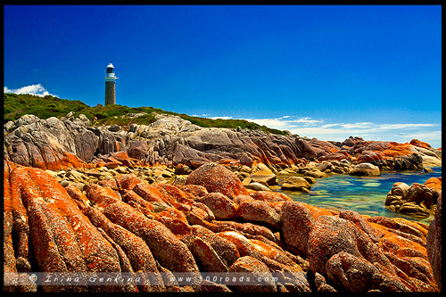 Маяк Эддистон, Eddystone Point Lighthouse, Тасмания, Tasmania, Австралия, Australia