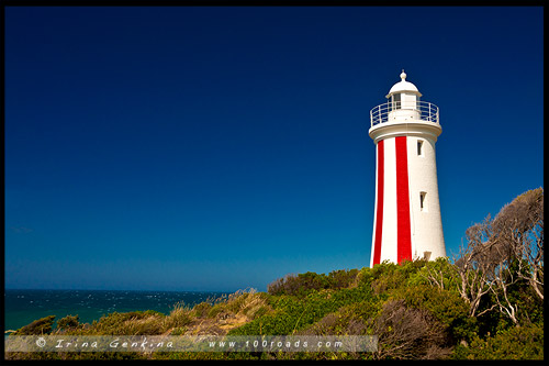 Маяк Блафф Мерси, The Mersey Bluff Lighthous, Девонпорт, Devonport, Тасмания, Tasmania, Австралия, Australia