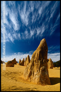 Пустыня Пиннаклс, Pinnacles Desert, Национальный Парк Намбунг, Nambung National Park, Западная Австралия, Western Australia, WA, Австралия, Australia