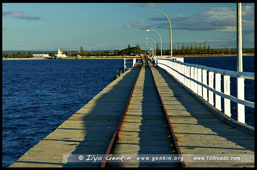 Пирс, Busselton Jetty, Басселтон, Busselton, Западная Австралия, Western Australia, WA, Австралия, Australia