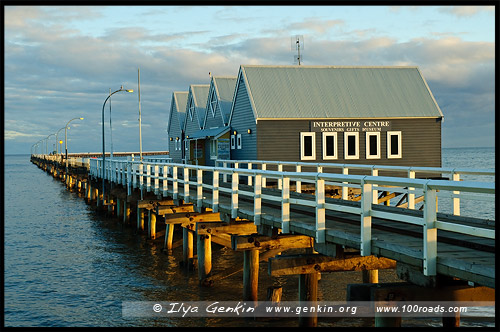 Пирс, Busselton Jetty, Басселтон, Busselton, Западная Австралия, Western Australia, WA, Австралия, Australia