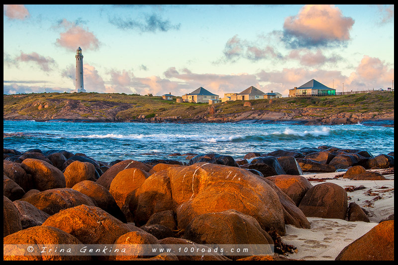 Маяк Мыса Лювин, Cape Leeuwin Lighthouse, Августа, Augusta, Западная Австралия, Western Australia, Австралия, Australia