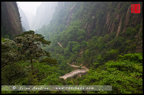 Западный Каньон, Xihai Grand Canyon, 西海大峡谷, Хуаншань, Huangshan, 黄山, Китай, China, 中國, 中国