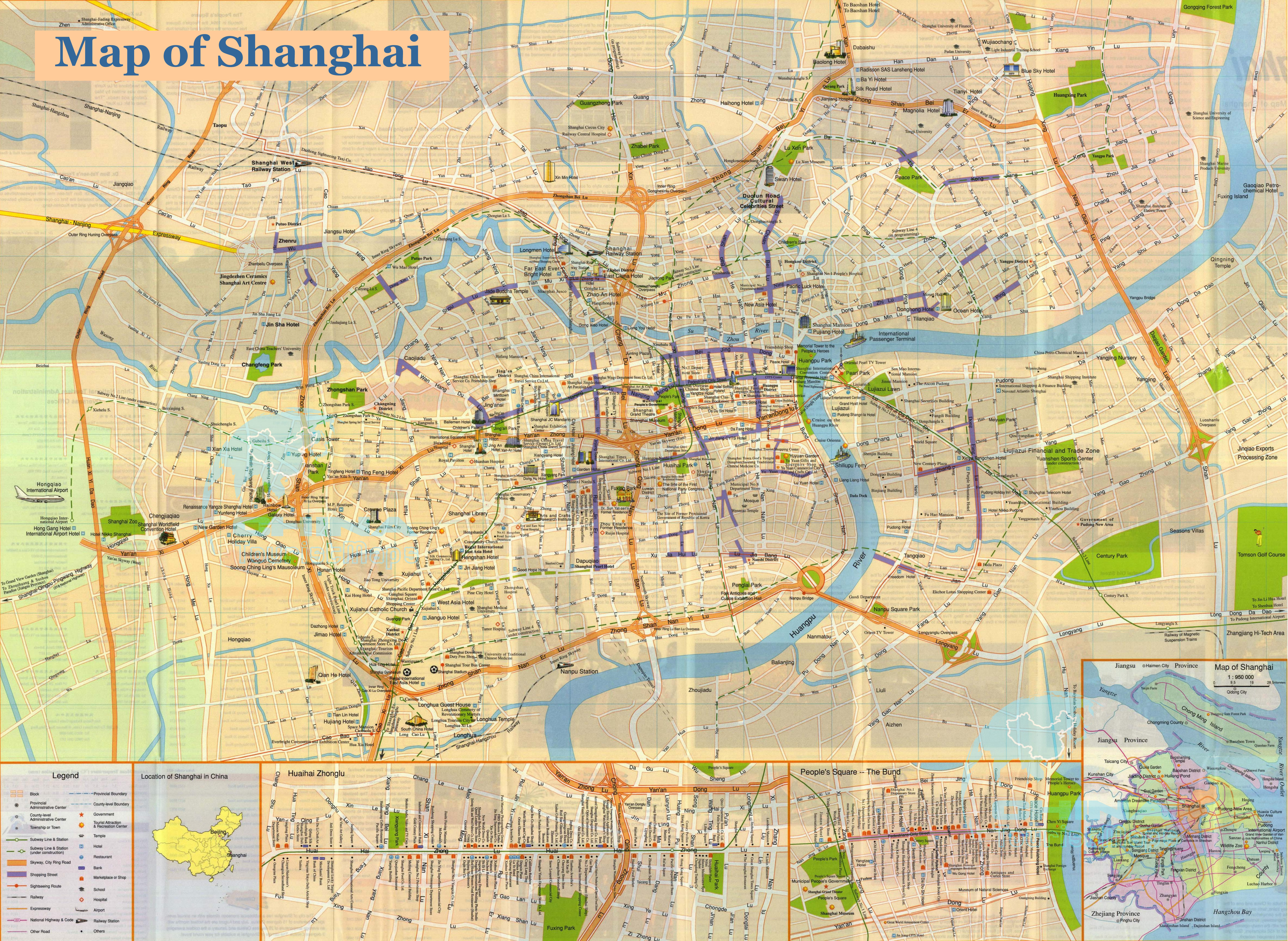 Китай - Шанхай (Shanghai) - Шанхай транзитом