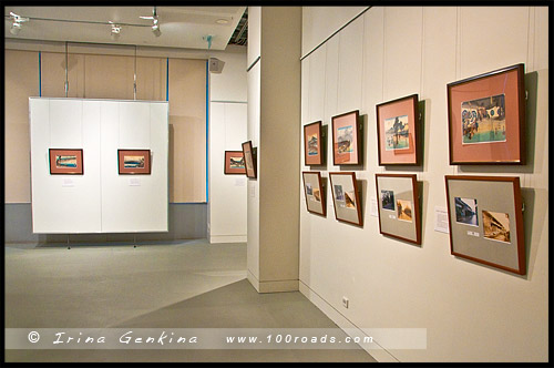 Выставка, 53 станции Токайдо, Fifty-three Stations of the Tokaido, Hoeido version, Japan Foundation Gallery, Сидней, Sydney, Австралия, Australia