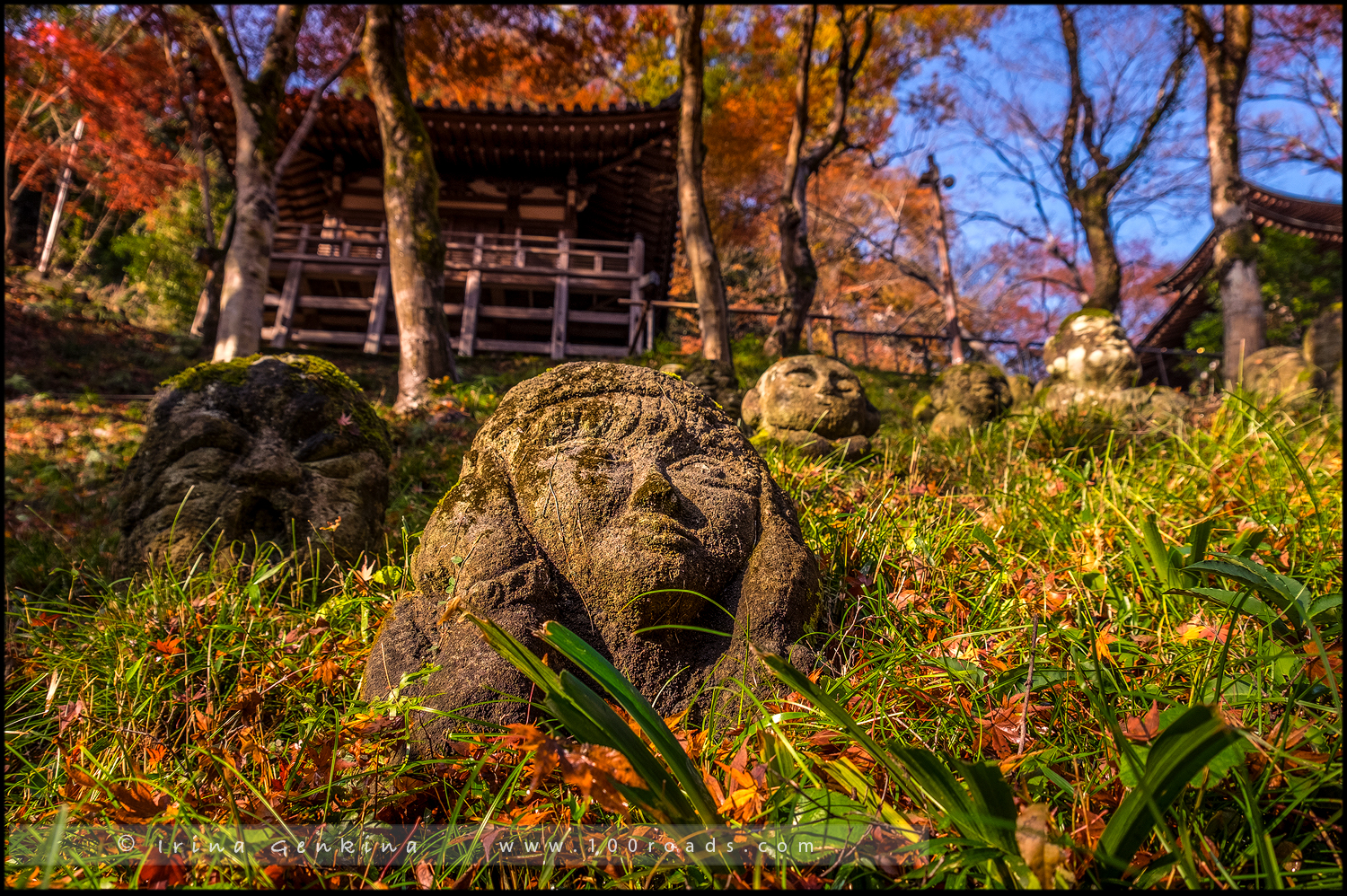 Отаги Ненбутсу, Otagi Nenbutsu-Ji, 愛宕念仏寺, Арасияма, Arashiyama, 嵐山, Хонсю, Honshu Island, 本州, Япония, Japan, 日本