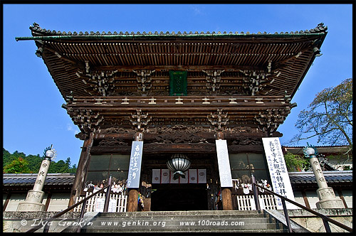 Храм Хасе-дера, Hase-dera, 長谷寺, городок Сакураи, Sakurai-shi, 桜井市, префектура Нара, Nara-ken, 奈良県, регион Кансай, Kansai, Хонсю, Honshu Island, 本州, Япония, Japan, 日本