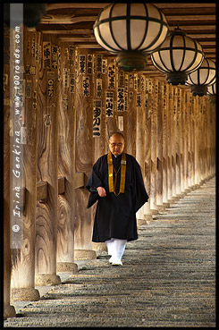 Храм Хасе-дера, Hase-dera, 長谷寺, городок Сакураи, Sakurai-shi, 桜井市, префектура Нара, Nara-ken, 奈良県, регион Кансай, Kansai, Хонсю, Honshu Island, 本州, Япония, Japan, 日本