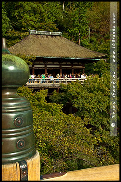 Сокровенный храм, Оку-но-ин, Oku-no-In, 奥の院, Киёмидзудэра, Kiyomizu-dera, 清水寺, Хигасияма, Higashiyama ,東山区, Киото, Kyoto, 京都市, Кансай, Kansai, 関西地方, Хонсю, Honshu Island, 本州, Япония, Japan, 日本