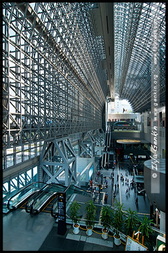 Вокзал Киото, Kyoto station, Киото, Kyoto, 京都市, Хонсю, Honshu Island, 本州, Япония, Japan, 日本