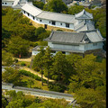 Вид на Западный двор Замка, Замок Химедзи, Himeji Castle