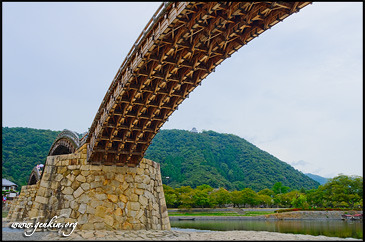 Kintai-kyo (Kintai Bridge), Iwakuni, Honshu, Japan