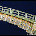 Kintai-kyo (Kintai Bridge) at Night, Iwakuni, Honshu, Japan