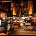 Inside the Hondo, Main Hall, Daisho-in Temple, Miyajima, Honshu, Japan