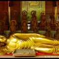 Reclining Buddha, Daisho-in Temple, Miyajima, Honshu, Japan