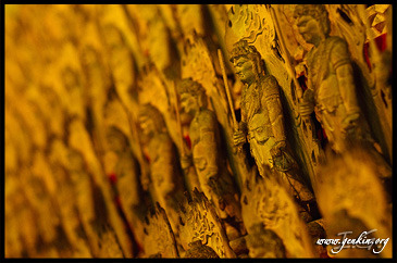 1000 Fudo Images, Daisho-in Temple, Miyajima, Honshu, Japan