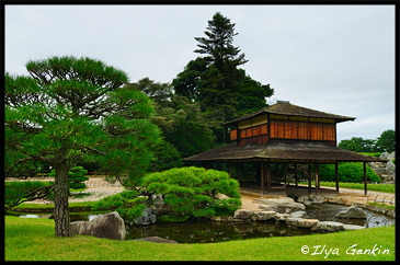 Ryuten Pavilion, Korakuen Garden, Okayama, Honshu, Japan