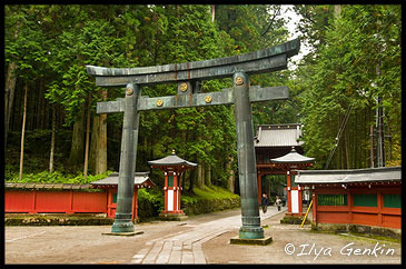 Дорога к Часовне Футарасан, Futarasan Jinja, Nikko Futarasan Shrine, 二荒山神社, Никко, Nikko, 日光, Регион Канто, Kanto Region, 関東地方, Хонсю, Honshu Island, 本州, Япония, Japan, 日本